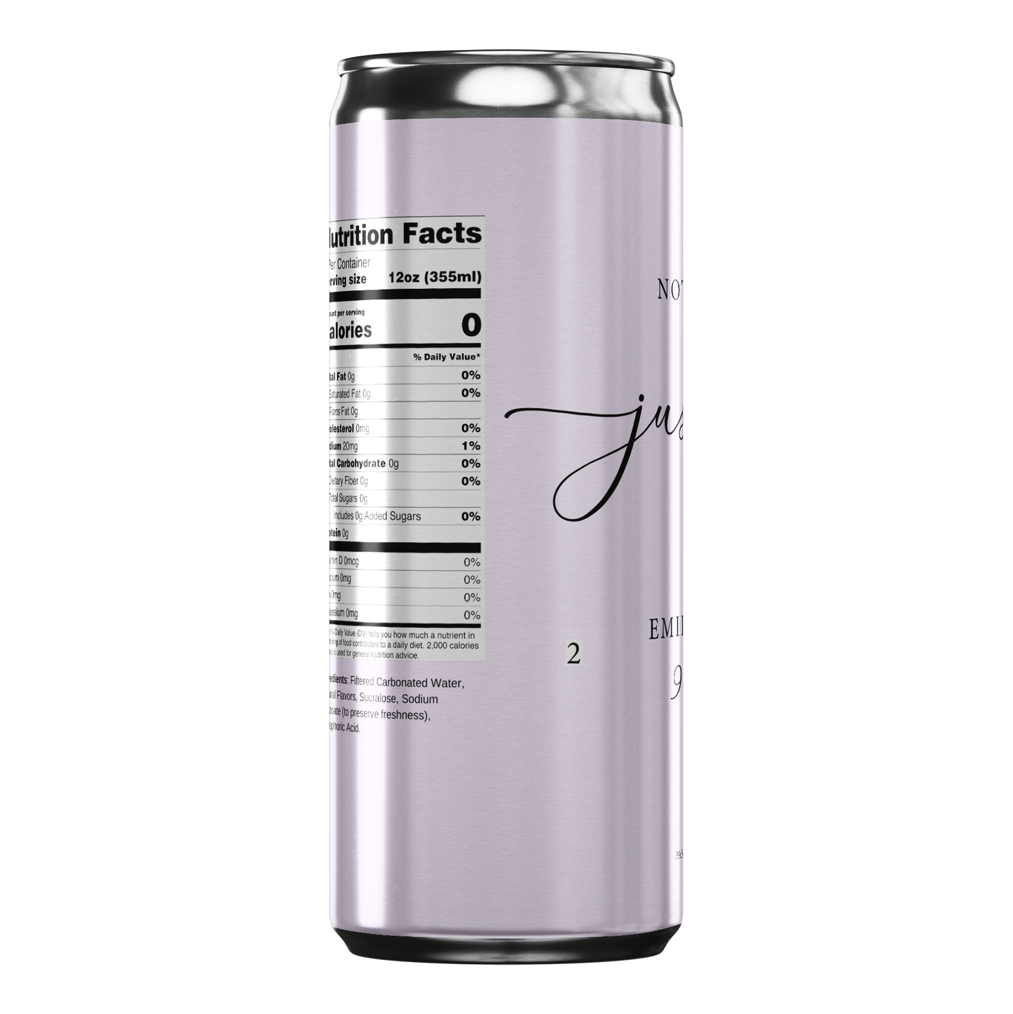 Just Love Purple Wedding Beverage