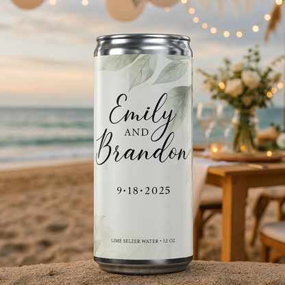 Elegant Olive Green Wedding Beverage