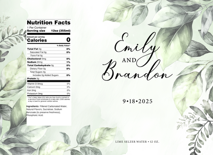 Elegant Olive Green Wedding Beverage