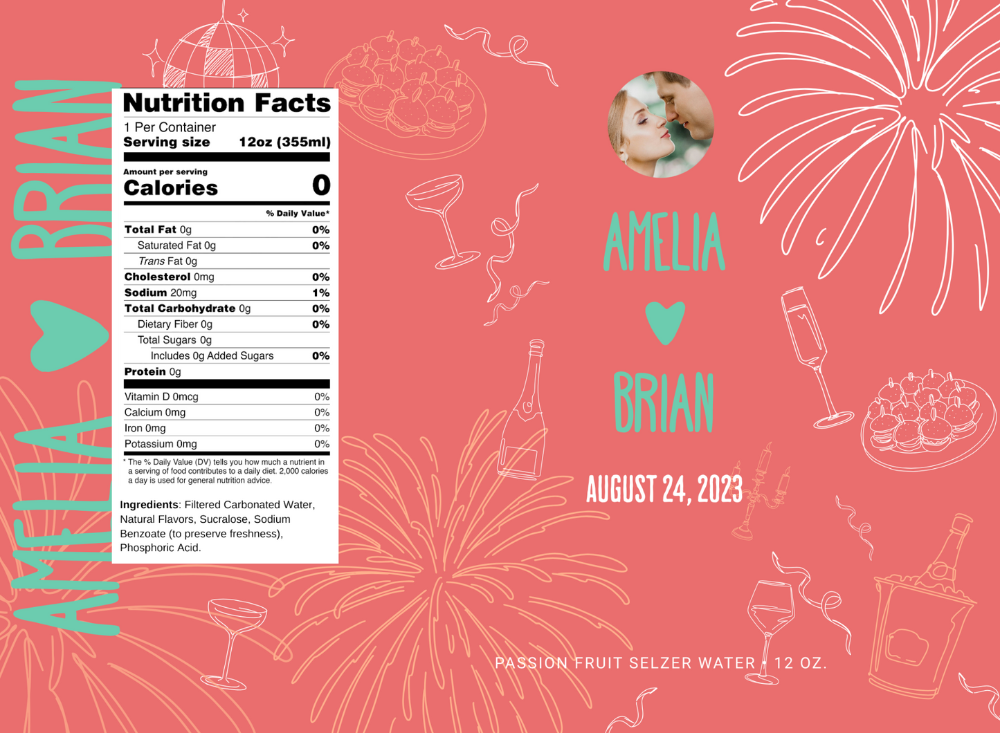 Fireworks Party Beverage