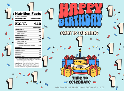 Time to Celebrate First Birthday Beverage