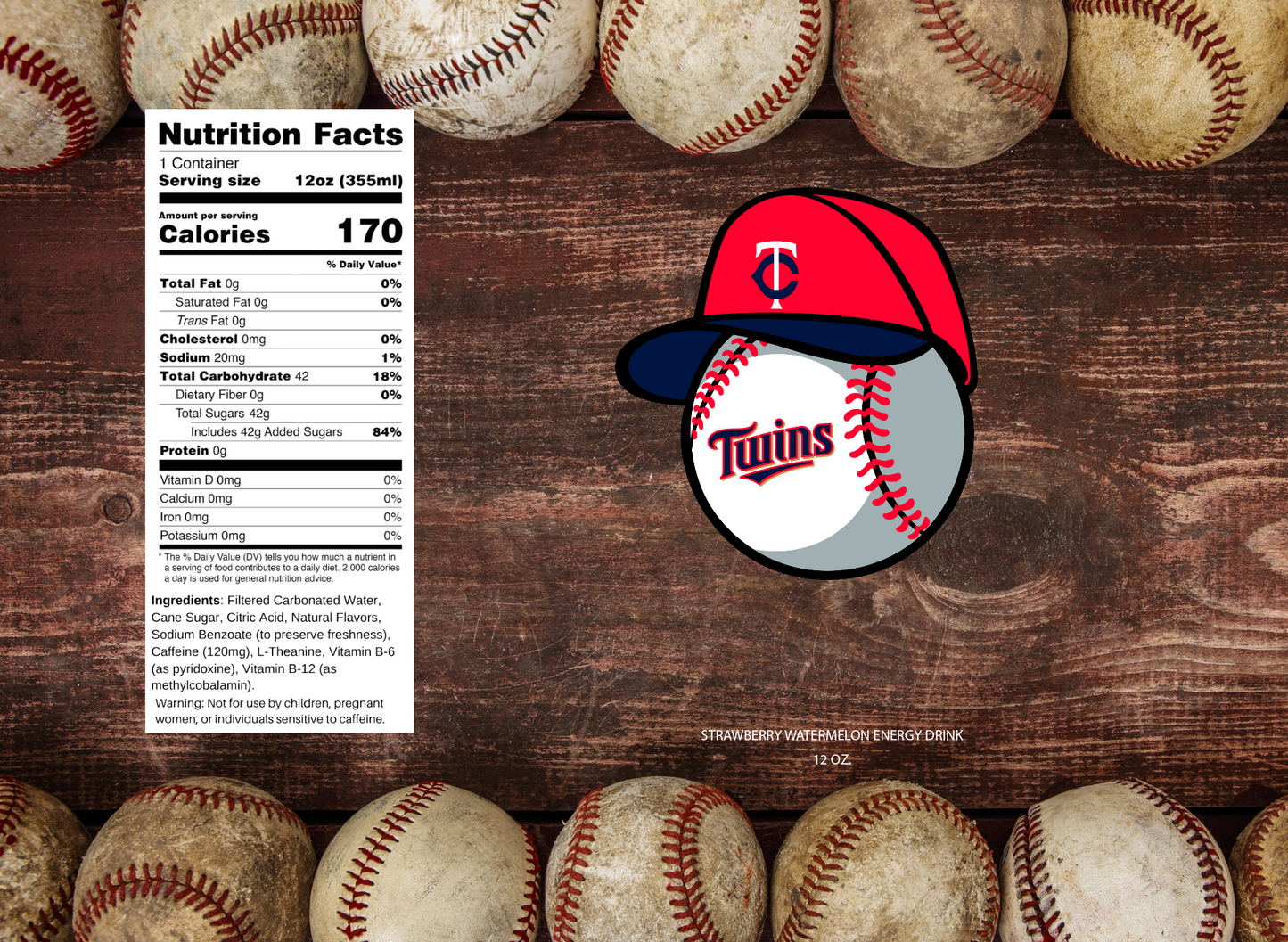 Baseball League / All Star Teams Beverage 2