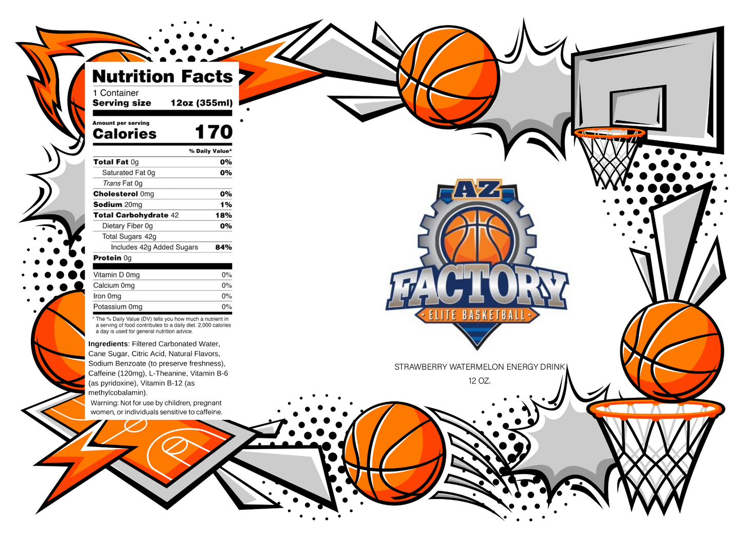 Basketball League / Club Team Beverage 2