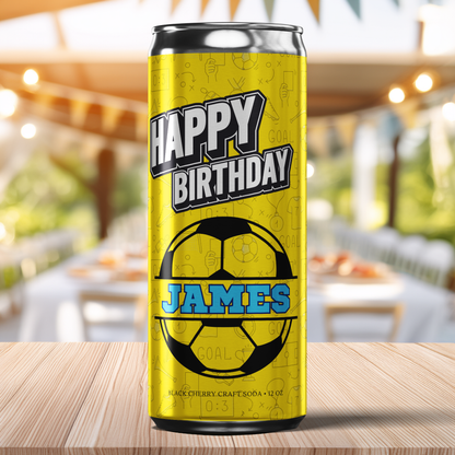 Soccer Theme Birthday Party Beverage