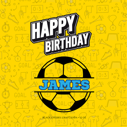 Soccer Theme Birthday Party Beverage