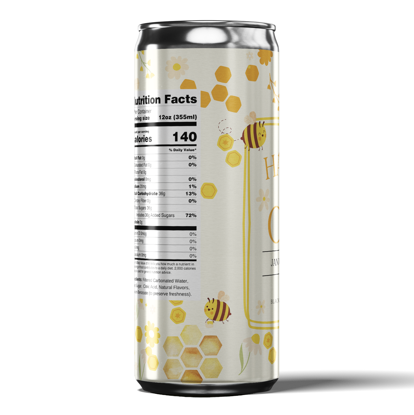 Happy Bee Day Birthday Party Beverage