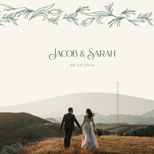 Romantic European Vineyard Wedding Beverage