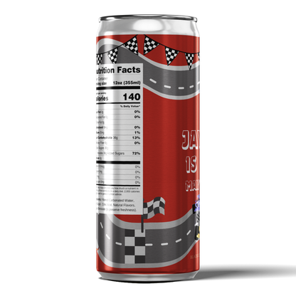 Race Car Theme Birthday Party Beverage