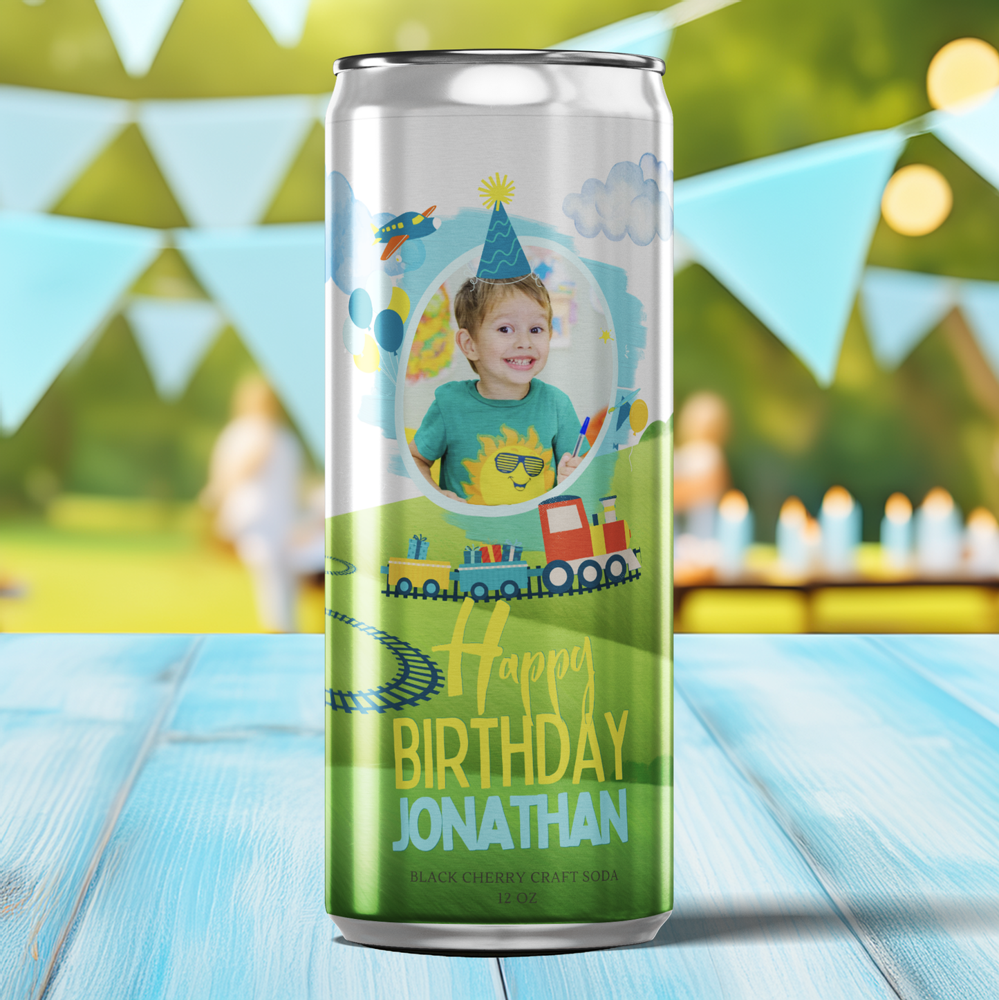 Choo Choo Train Theme Birthday Party Beverage