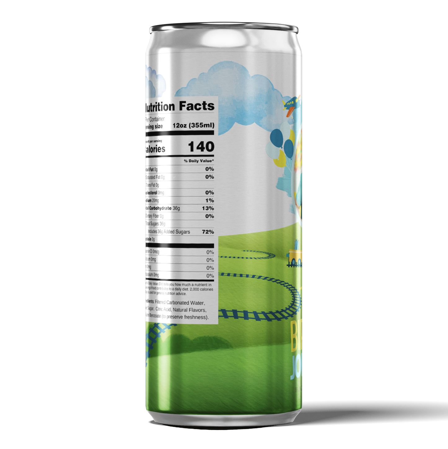 Choo Choo Train Theme Birthday Party Beverage