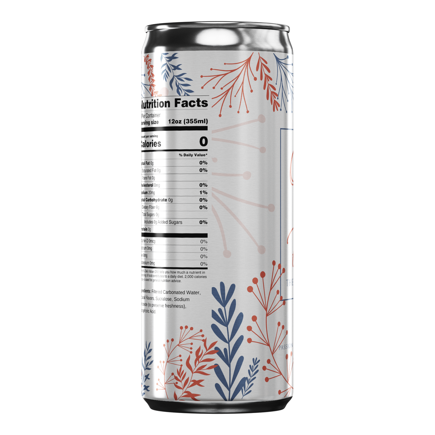 Seasonal Blooms Holiday Wedding Beverage