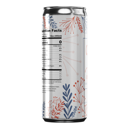 Seasonal Blooms Holiday Wedding Beverage