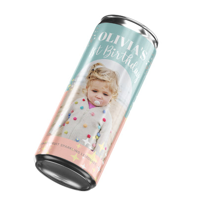 Shiny Star First Birthday Beverage