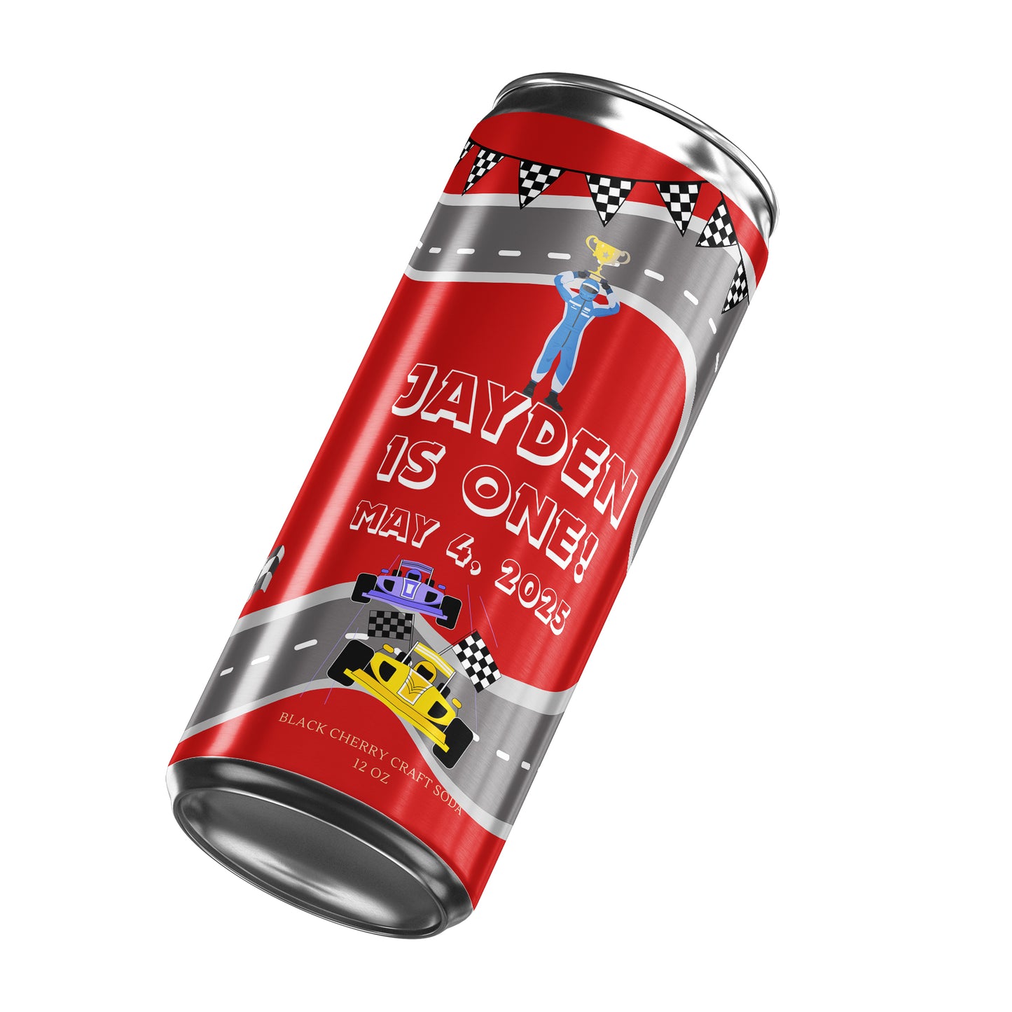 Race Car Theme Birthday Party Beverage