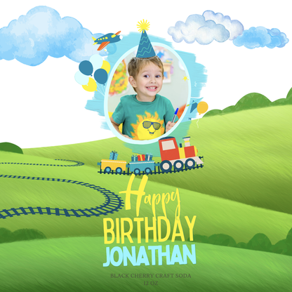 Choo Choo Train Theme Birthday Party Beverage