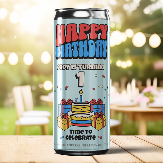 Time to Celebrate First Birthday Beverage